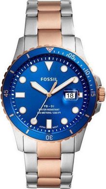Часы наручные мужские FOSSIL FS5654 кварцевые, на браслете, США