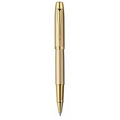 Ручка роллер Parker IM Brushed Metal Gold GT RB 20 322G