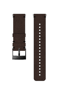 Кожаный ремешок для смарт-часов SUUNTO 24 ММ URB2 LEATHER STRAP BROWN/BLACK, размер M