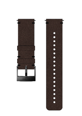 Кожаный ремешок для смарт-часов SUUNTO 24 ММ URB2 LEATHER STRAP BROWN/BLACK, размер M