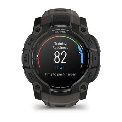 Смарт-годинник Garmin Instinct 3 (50 мм) AMOLED чорний/вугільний