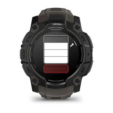 Смарт-годинник Garmin Instinct 3 (50 мм) AMOLED чорний/вугільний