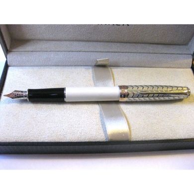 Перьевая ручка Parker Sonnet Metal & Pearl CT FP 85 512M