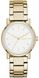 Часы наручные женские DKNY NY2343 кварцевые на браслете, цвет желтого золота, США 1