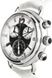 Годинник-хронографія наручні жіночі Aerowatch 82905 AA12 кварцові, з діамантами, білий шкіряний ремінець 3