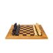 SW4040H Manopoulos Olive Burl chessboard 40cm with modern style chessmen 7.6 cm in luxury wooden gift box 5