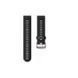 Ремешок Garmin для часов Forerunner 935/945 (22 мм) силиконовый черный с серебристой застежкой