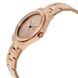 Часы наручные женские DKNY NY2367 кварцевые, на браслете, цвет розового золота, США 4