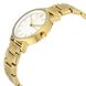Часы наручные женские DKNY NY2343 кварцевые на браслете, цвет желтого золота, США 4