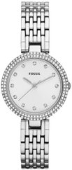 Часы наручные женские FOSSIL ES3345 кварцевые, на браслете, серебристые, США