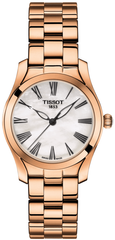 Часы наручные женские в цвете розового золота Tissot T-WAVE T112.210.33.113.00