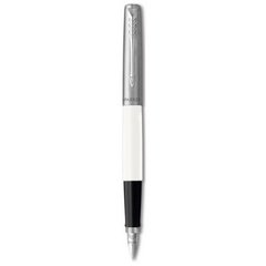 Ручка перьевая Parker JOTTER 17 Standart White FP F 15 011 из стали и полимера