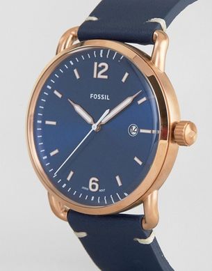 Часы наручные мужские FOSSIL FS5274 кварцевые, ремешок из кожи, США