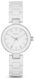 Часы наручные женские DKNY NY2354 кварцевые, керамический браслет, белые, США 1
