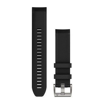 Ремешок Garmin QuickFit 22 для часов MARQ, черный силиконовый