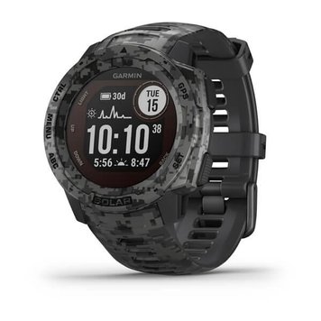 Смарт-годинник Garmin Instinct Solar Camo Edition Graphite