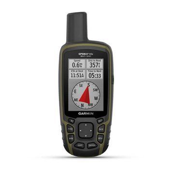 Туристический GPS-навигатор Garmin GPSMAP 65S с картами TopoActive Европы и датчиками ABC