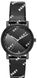 Часы наручные женские DKNY NY2805 кварцевые, узор с логотипом, черные, США 1