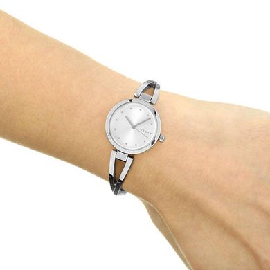 Часы наручные женские DKNY NY2789 кварцевые, на браслете, серебристые, США