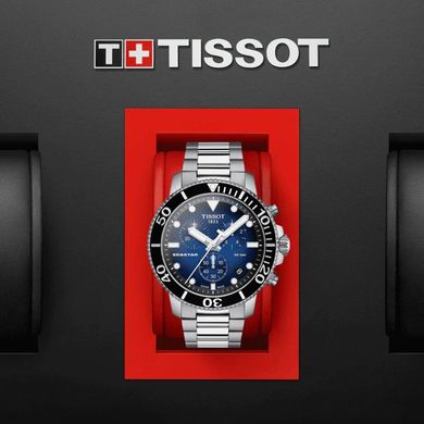 Часы наручные мужские Tissot SEASTAR 1000 CHRONOGRAPH T120.417.11.041.01