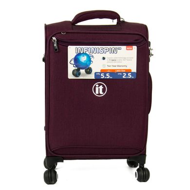Чемодан IT Luggage PIVOTAL/Two Tone Dark Red S Маленький IT12-2461-08-S-M222