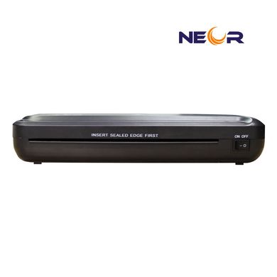 Ламінатор NEOR 8305 формату А4 із швидкістю ламінування 220 мм/хв і важелем звільнення валів