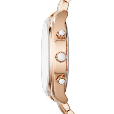 Часы наручные женские FOSSIL CH2977 кварцевые, на браслете, цвет розовое золото, США