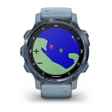 Смарт-годинник Garmin Descent Mk2s з корпусом та ремінцем кольору морської піни