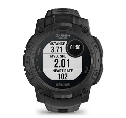 Смарт-годинник Garmin Instinct 3 (45 мм) Solar Tactical Edition чорний