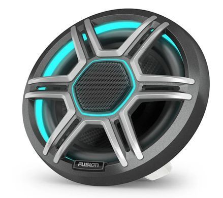 Морські світлодіодні динаміки Fusion Apollo 6.5" зі спортивними сірими решітками