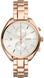 Часы наручные женские FOSSIL CH2977 кварцевые, на браслете, цвет розовое золото, США 1