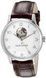 Годинники наручні чоловічі Claude Bernard 85017 3 ABN сріблясті, автоматика з відкритим серцем 3
