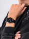 Часы наручные женские DKNY NY2805 кварцевые, узор с логотипом, черные, США 6