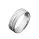 Серебряное обручальное кольцо 15 2