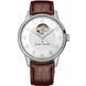 Годинники наручні чоловічі Claude Bernard 85017 3 ABN сріблясті, автоматика з відкритим серцем 1