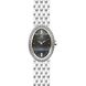 Часы наручные женские Continental 15001-LT101571 кварцевые, овальный корпус с фианитами, стальной браслет 1