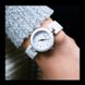 Часы наручные женские DKNY NY2354 кварцевые, керамический браслет, белые, США 7
