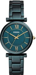 Часы наручные женские FOSSIL ES4427 кварцевые, на браслете, зеленые, США
