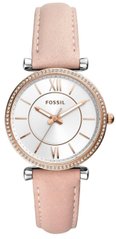 Годинники наручні жіночі FOSSIL ES4484 кварцові, з фіанітами, колір рожевого золота, США