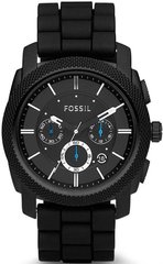 Часы наручные мужские FOSSIL FS4487 кварцевые, на браслете, черные, США
