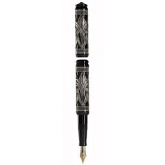 Ручка пір'яна Visconti 75002A20F TajMahal FP black