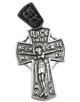 Хрестик срібний