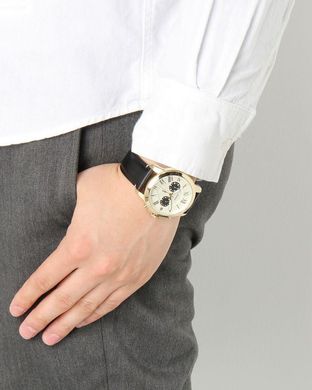 Часы наручные мужские FOSSIL FS5272 кварцевые, ремешок из кожи, США