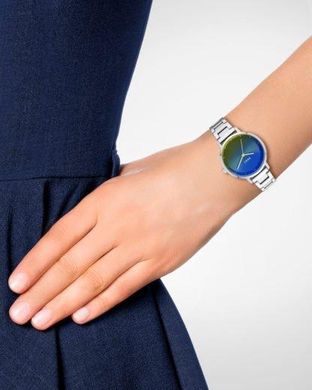 Часы наручные женские DKNY NY2736 кварцевые, синий циферблат "хамелеон", США