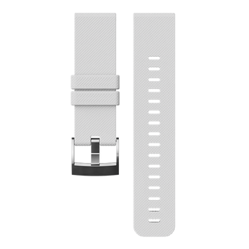 Силіконовий ремінець для смарт-годинника SUUNTO TRAVERSE WHITE SILICONE STRAP