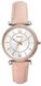 Часы наручные женские FOSSIL ES4484 кварцевые, с фианитами, цвет розового золота, США 1