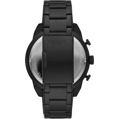 Часы наручные мужские FOSSIL FS5712 кварцевые, на браслете, черные, США