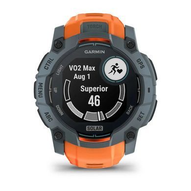 Смарт-годинник Garmin Instinct 3 (50 мм) Solar, колір сутінковий/сонячний