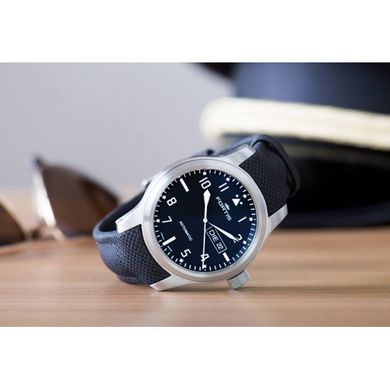 Швейцарские часы наручные мужские FORTIS 655.10.10 LP, механика с автоподзаводом