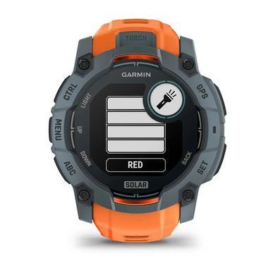 Смарт-годинник Garmin Instinct 3 (50 мм) Solar, колір сутінковий/сонячний